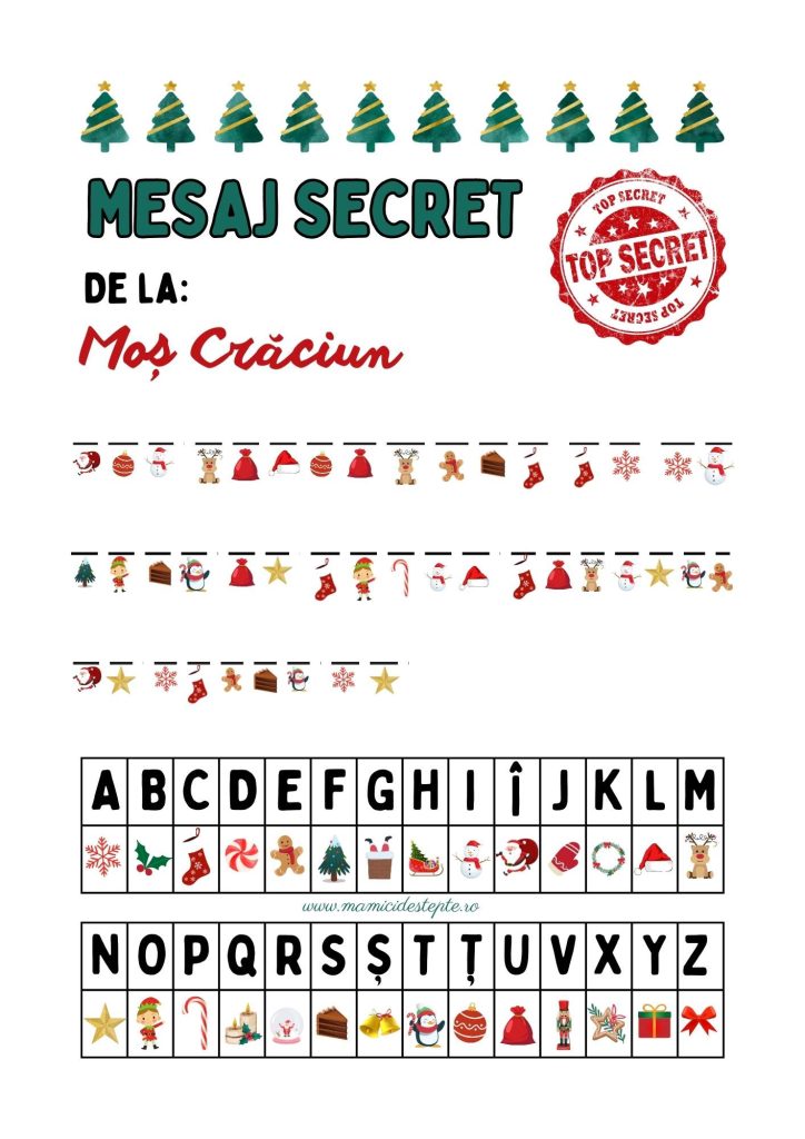 Mesajul secret de la Moș Crăciun