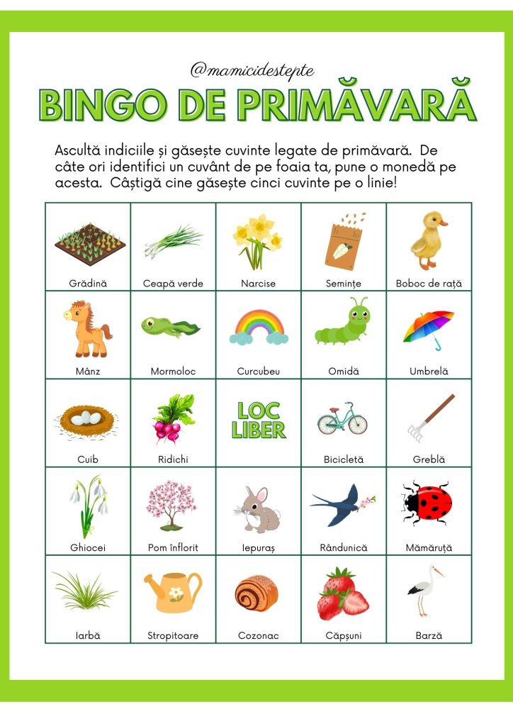 Bingo de primăvară