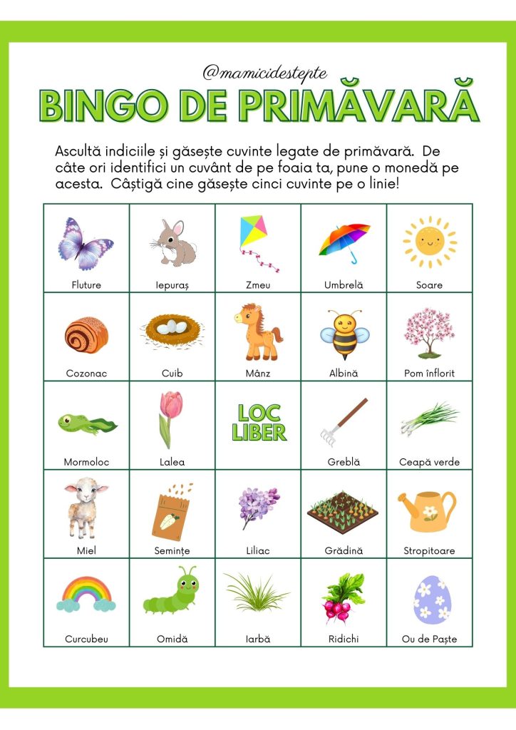 Bingo de primăvară