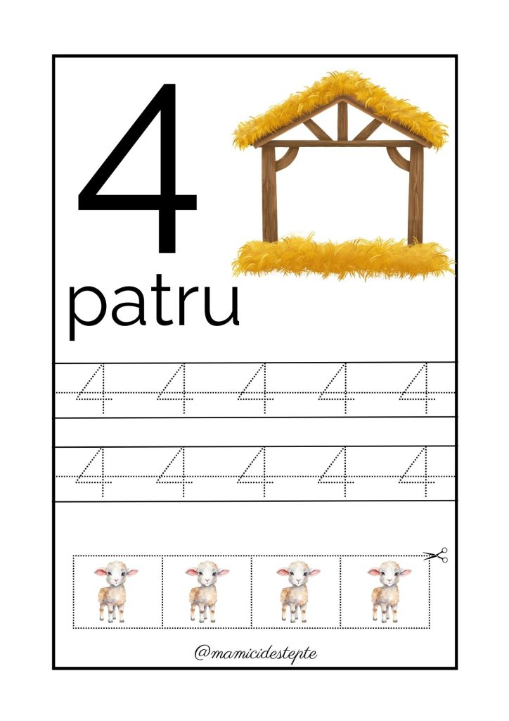 fișe printabile cu numere