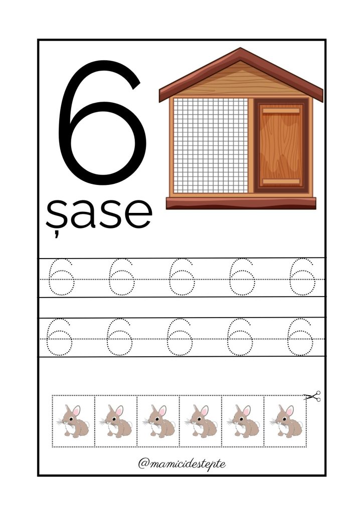 fișe printabile cu numere